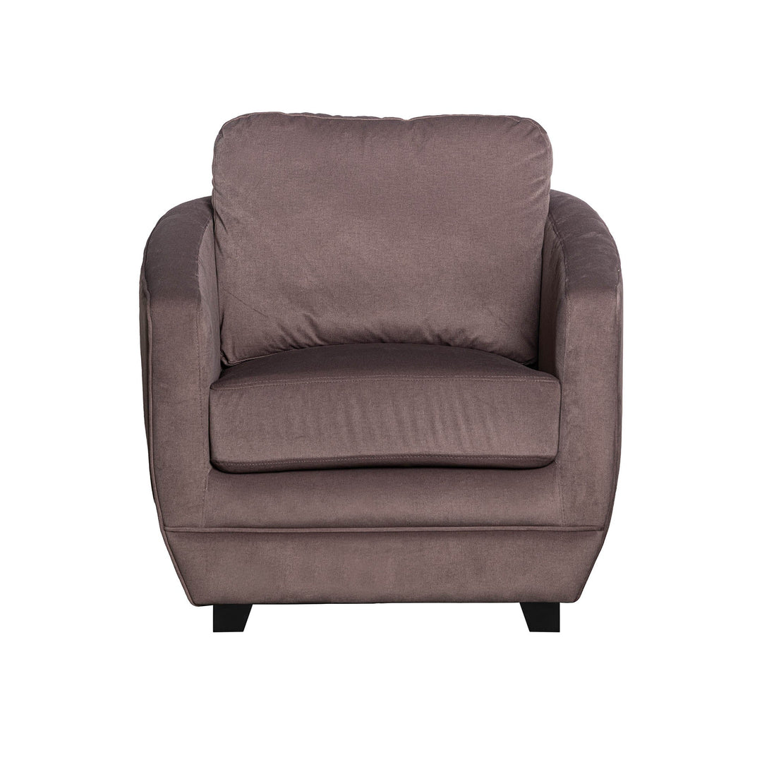 Baltimo Club Chair in Ash Brown - accent chair by LH Imports - Whats New Furniture Portland OR