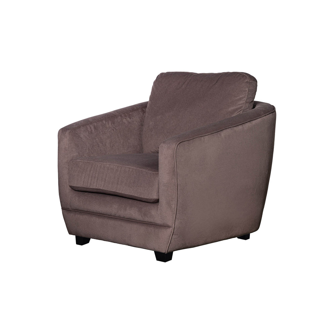 Baltimo Club Chair in Ash Brown - accent chair by LH Imports - Whats New Furniture Portland OR