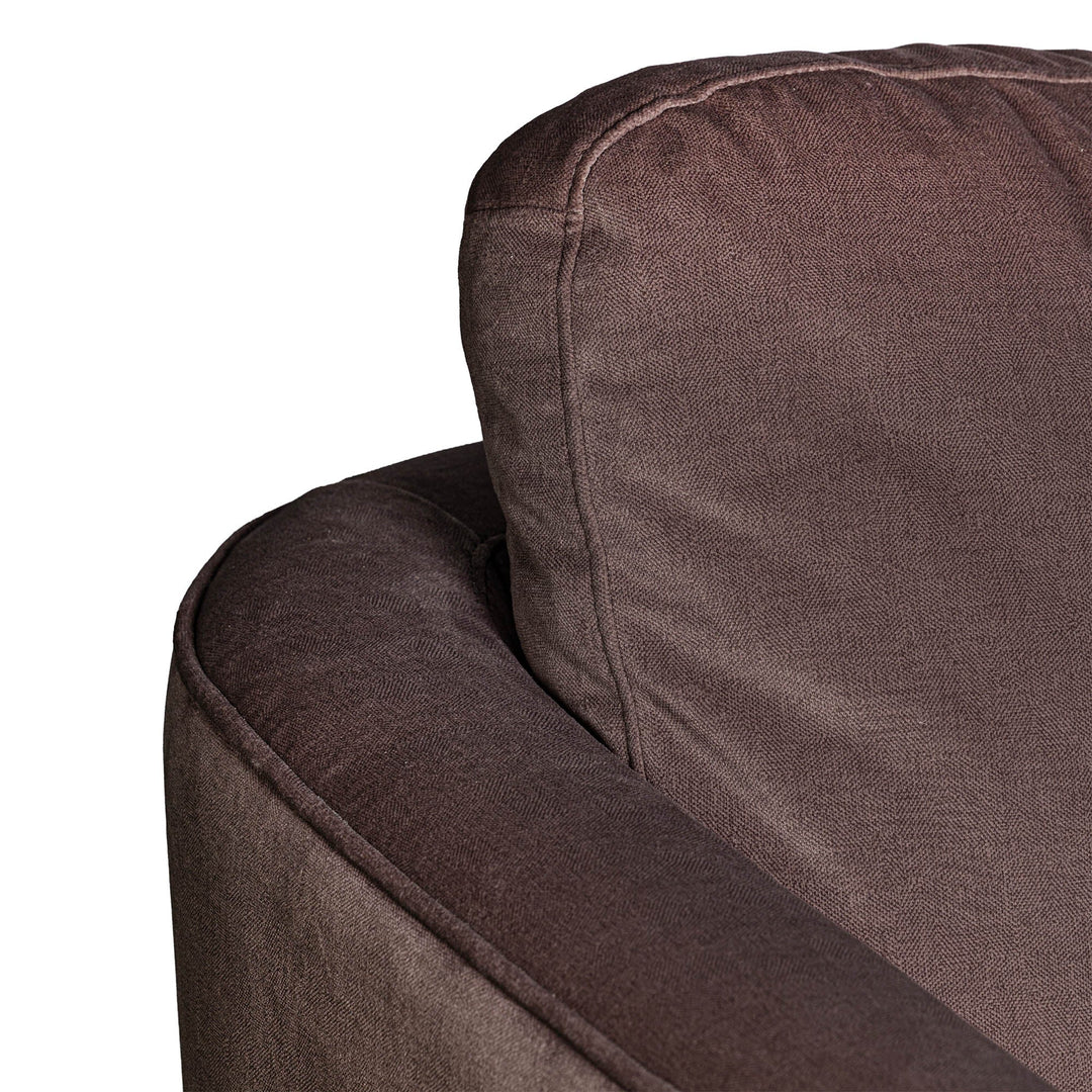 Baltimo Club Chair in Ash Brown - accent chair by LH Imports - Whats New Furniture Portland OR