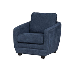 Baltimo Club Chair in Midnight Blue - accent chair by LH Imports - Whats New Furniture Portland OR