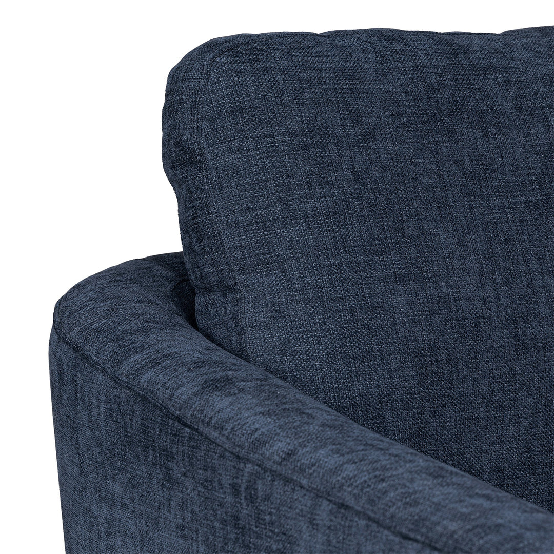 Baltimo Club Chair in Midnight Blue - accent chair by LH Imports - Whats New Furniture Portland OR
