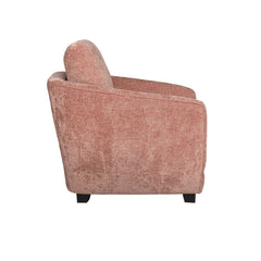 Baltimo Club Chair in Soft Blush - accent chair by LH Imports - Whats New Furniture Portland OR