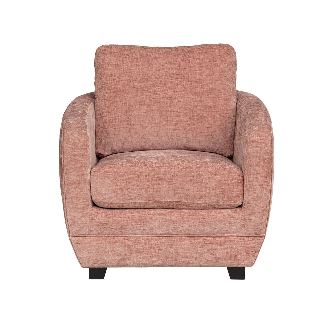 Baltimo Club Chair in Soft Blush - accent chair by LH Imports - Whats New Furniture Portland OR