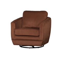 BALTIMO SWIVEL GLIDER - GOLD (VT) in Ginger Rust - Whats New Furniture Portland