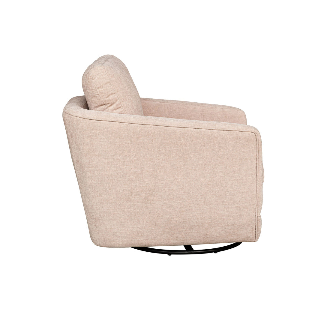 Baltimo Swivel Glider - Pale Rose (Limited Edition) (VT) - Whats New Furniture Portland OR