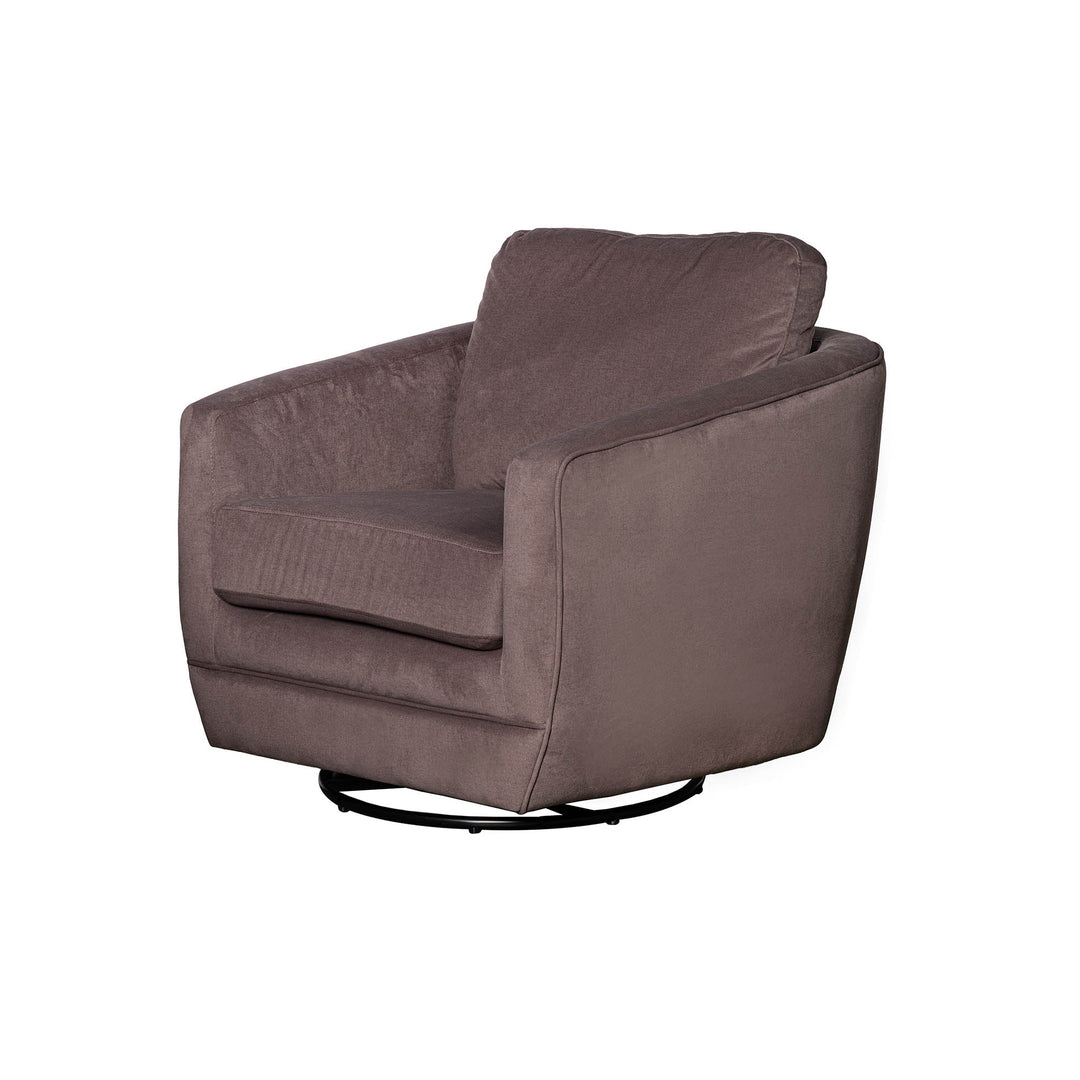 Baltimo Swivel Glider - Ash Brown (VT) - Whats New Furniture Portland OR
