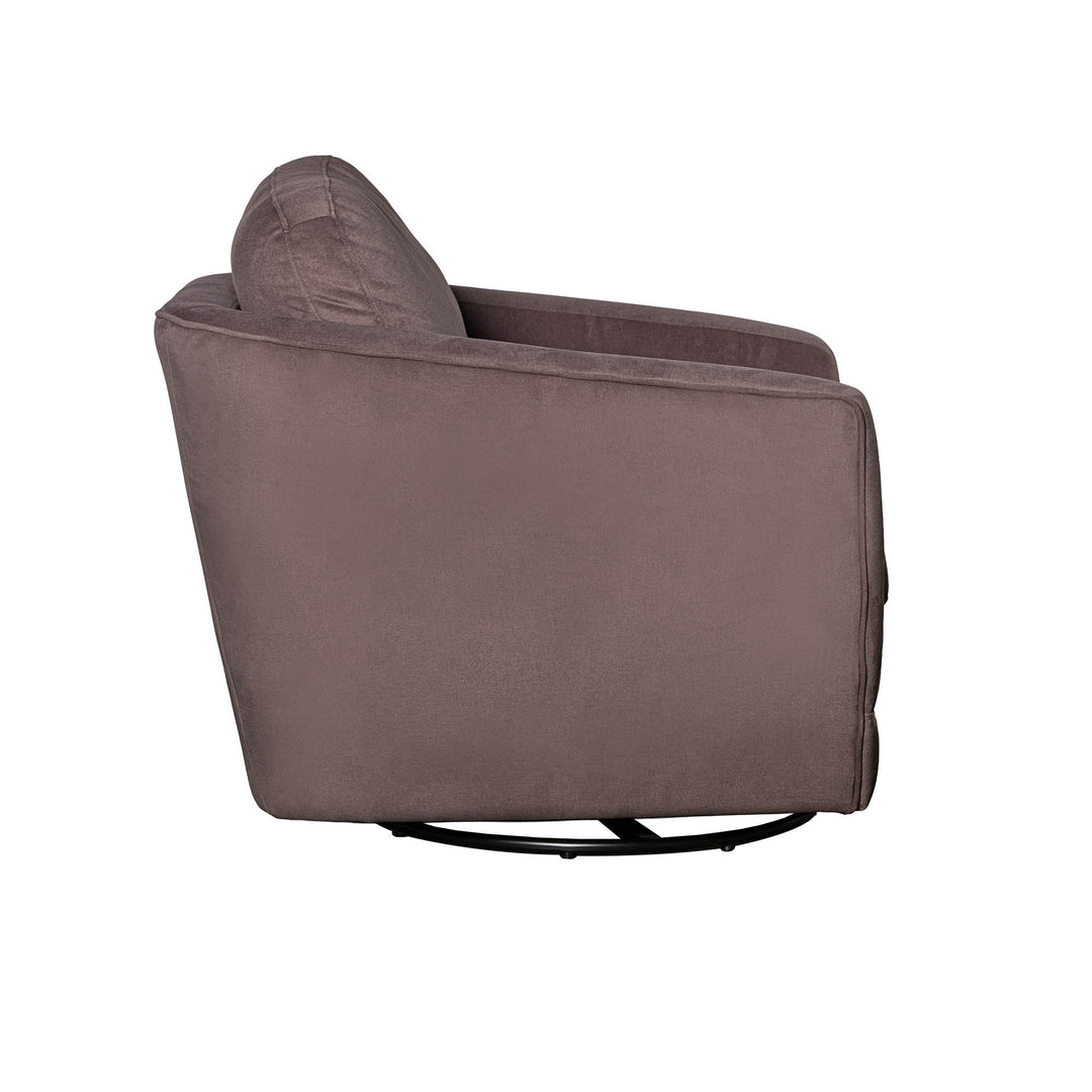 Baltimo Swivel Glider - Ash Brown (VT) - Whats New Furniture Portland OR