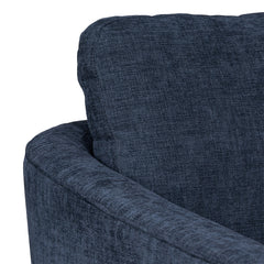 Baltimo Swivel Glider in Midnight Blue - accent chair by LH Imports - Whats New Furniture Portland OR