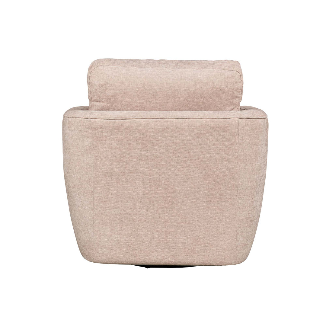 Baltimo Swivel Glider in Pale Rose - accent chair by LH Imports - Whats New Furniture Portland OR