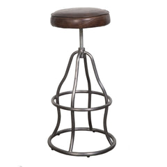 Bowie Stool - Vintage Brown - Whats New Furniture Portland OR