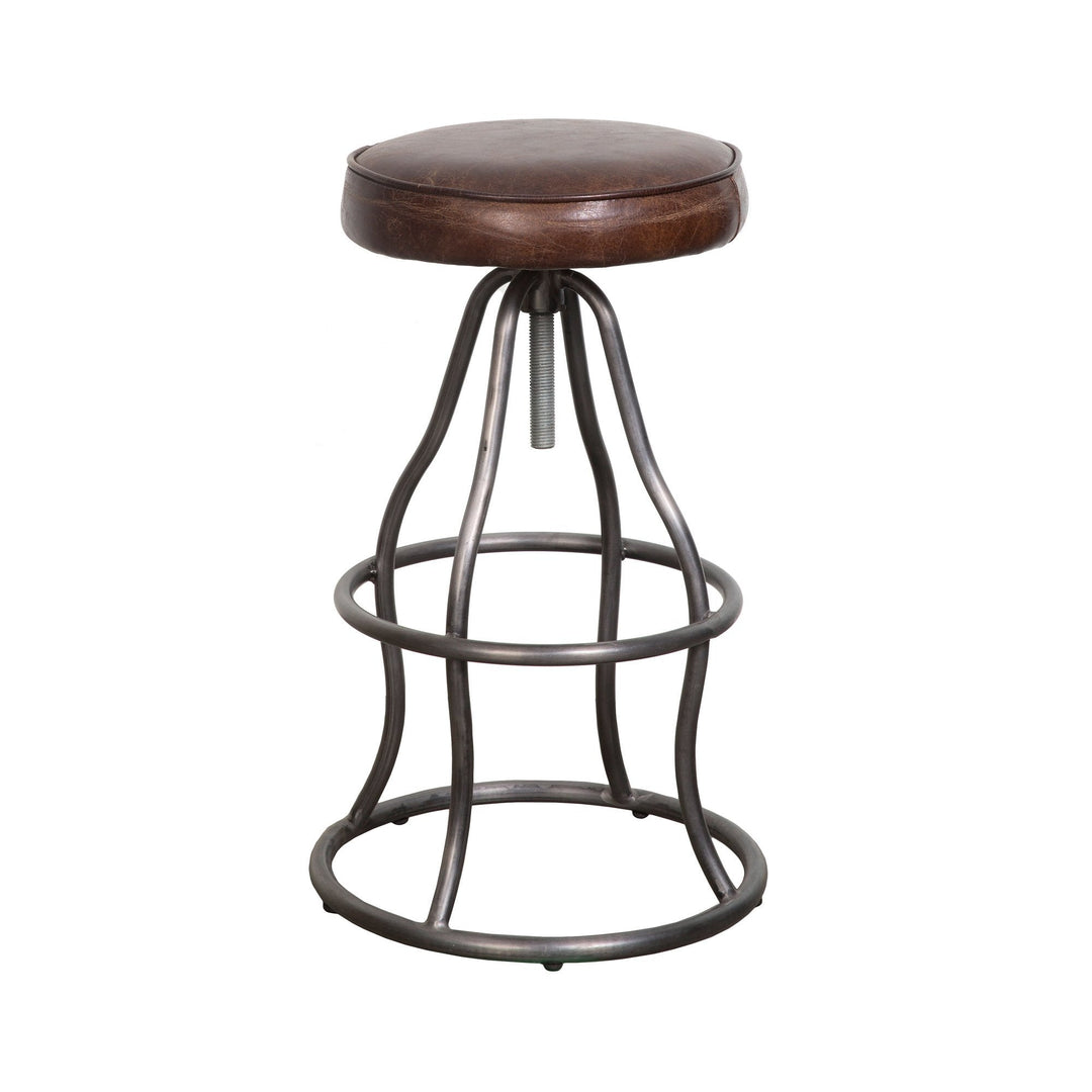 Bowie Stool - Vintage Brown - Whats New Furniture Portland OR
