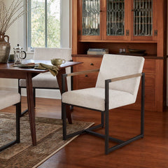 Breve Dining Chair styled in Portland Sellwood cottage dining room - Whats New Furniture