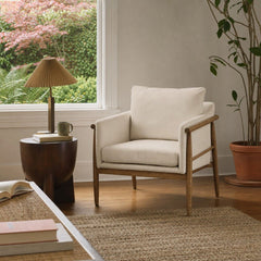 Bronte Club Chair styled in Portland Montavillcottage living room - Whats New Furniture