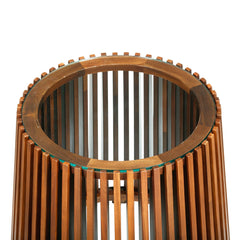 Bungalow Side Table in Honey Brown - side table by LH Imports - Whats New Furniture Portland OR
