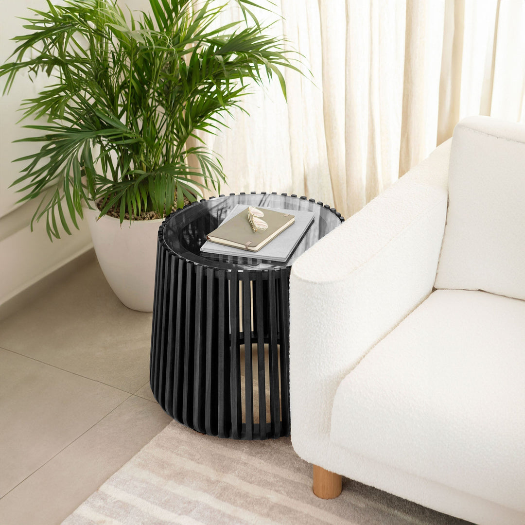 Bungalow Side Table - Black - Whats New Furniture Portland OR