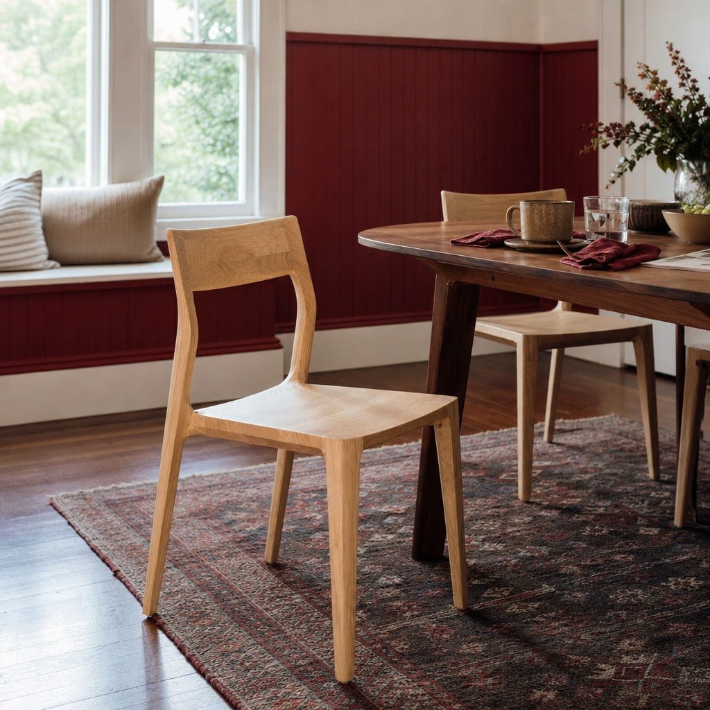 Catania Dining Chair in Natural styled in Portland Ladd&