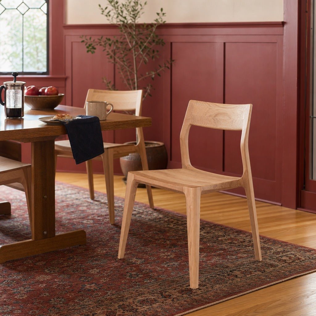 Catania Dining Chair in Natural styled in Portland Ladd&