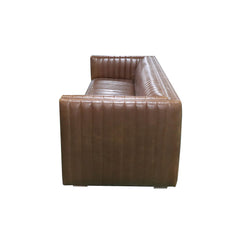 Channel Sofa - Camel Brown - Whats New Furniture Portland OR