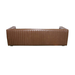 Channel Sofa in Camel Brown - sofa by LH Imports - Whats New Furniture Portland OR