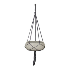 Circular Hanging Pot Small in Cement Grey - home decor by LH Imports - Whats New Furniture Portland OR