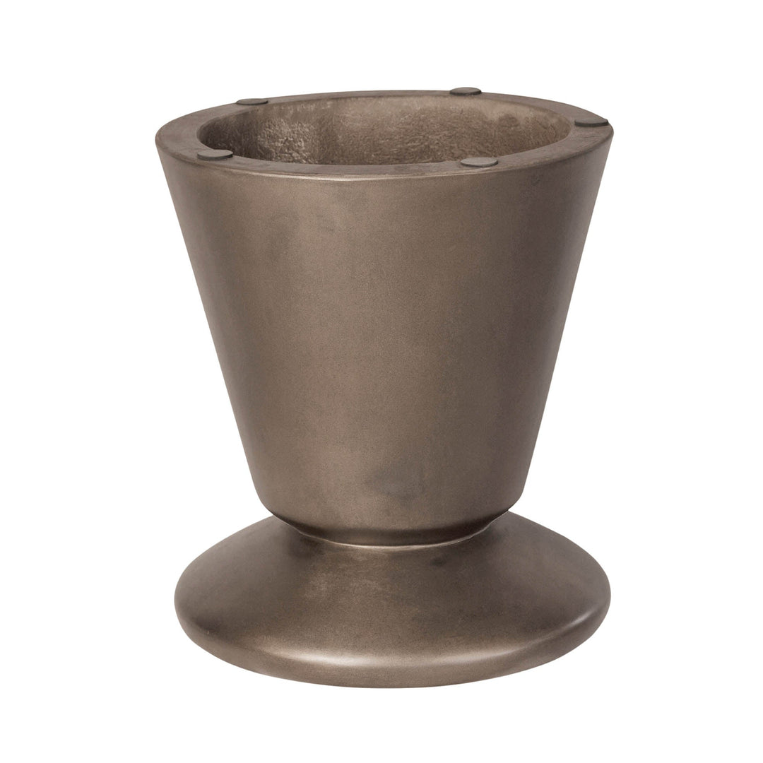 Concrete Mineral Side Table in Bronze - side table by LH Imports - Whats New Furniture Portland OR