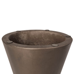 Concrete Mineral Side Table in Bronze - side table by LH Imports - Whats New Furniture Portland OR