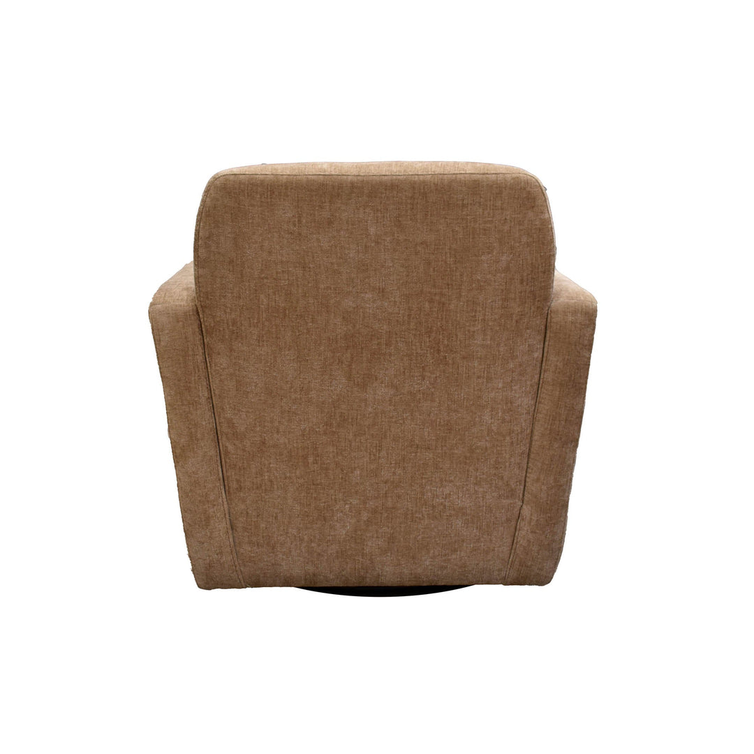 Cooper Swivel Club Chair in Latte Chenille - accent chair by LH Imports - Whats New Furniture Portland OR