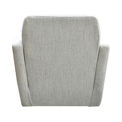 Cooper Swivel Club Chair in Woven Linen - accent chair by LH Imports - Whats New Furniture Portland OR