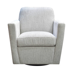 Cooper Swivel Club Chair in Woven Linen - accent chair by LH Imports - Whats New Furniture Portland OR