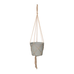 Craft Hanging Pot Small in Cement Grey - home decor by LH Imports - Whats New Furniture Portland OR