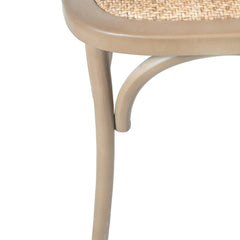 Cross Back Dining Chair in Sundried - dining chair by LH Imports - Whats New Furniture Portland OR