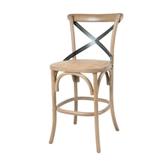 Crossback Counter Stool in Sundried - counter stool by LH Imports - Whats New Furniture Portland OR