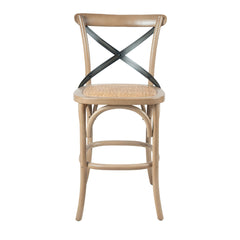 Crossback Counter Stool in Sundried - counter stool by LH Imports - Whats New Furniture Portland OR