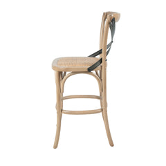 Crossback Counter Stool in Sundried - counter stool by LH Imports - Whats New Furniture Portland OR