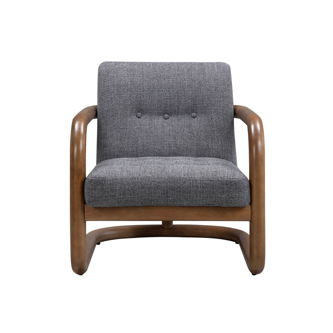 Curbside Club Chair in Charcoal - accent chair by LH Imports - Whats New Furniture Portland OR
