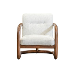 Curbside Club Chair in Ivory - accent chair by LH Imports - Whats New Furniture Portland OR