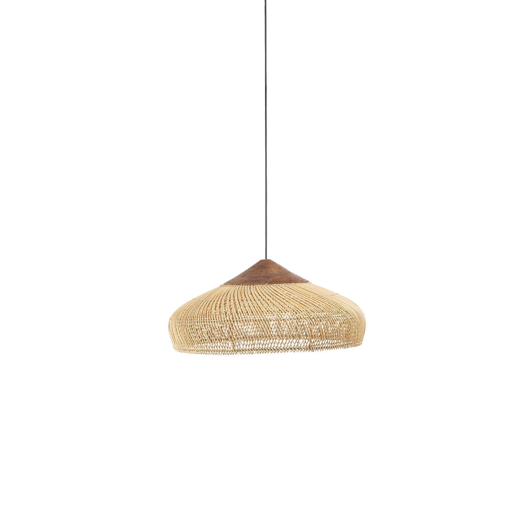 D-Bodhi Banjo Pendant Large in Natural - lighting by LH Imports - Whats New Furniture Portland OR