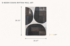 D-Bodhi Chava Rhythm Wall Art dimensions - What&