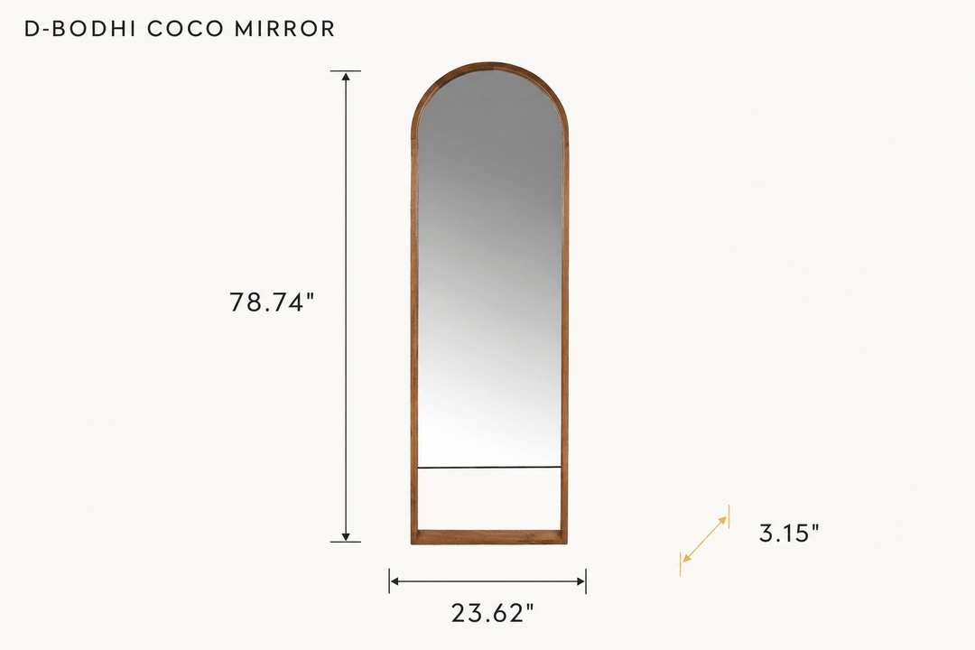 D-Bodhi Coco Mirror dimensions - What&