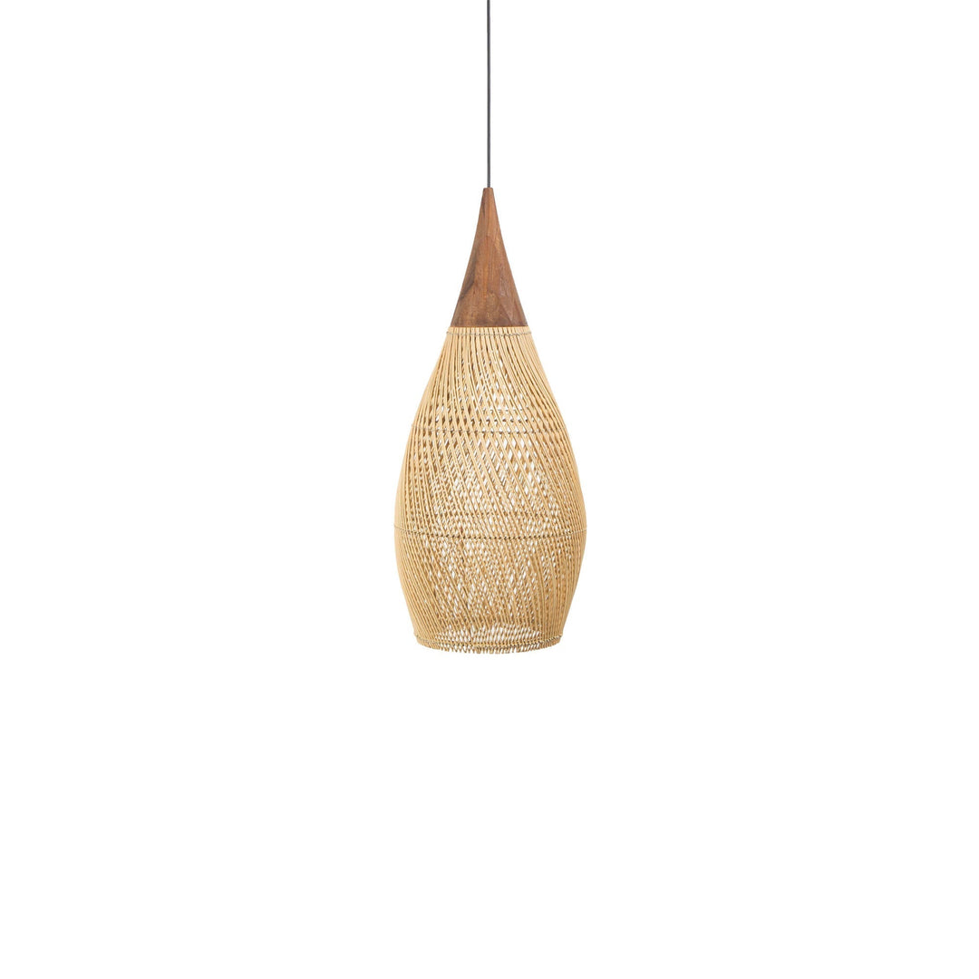 D-Bodhi Horn Pendant Large in Natural - Whats New Furniture Portland