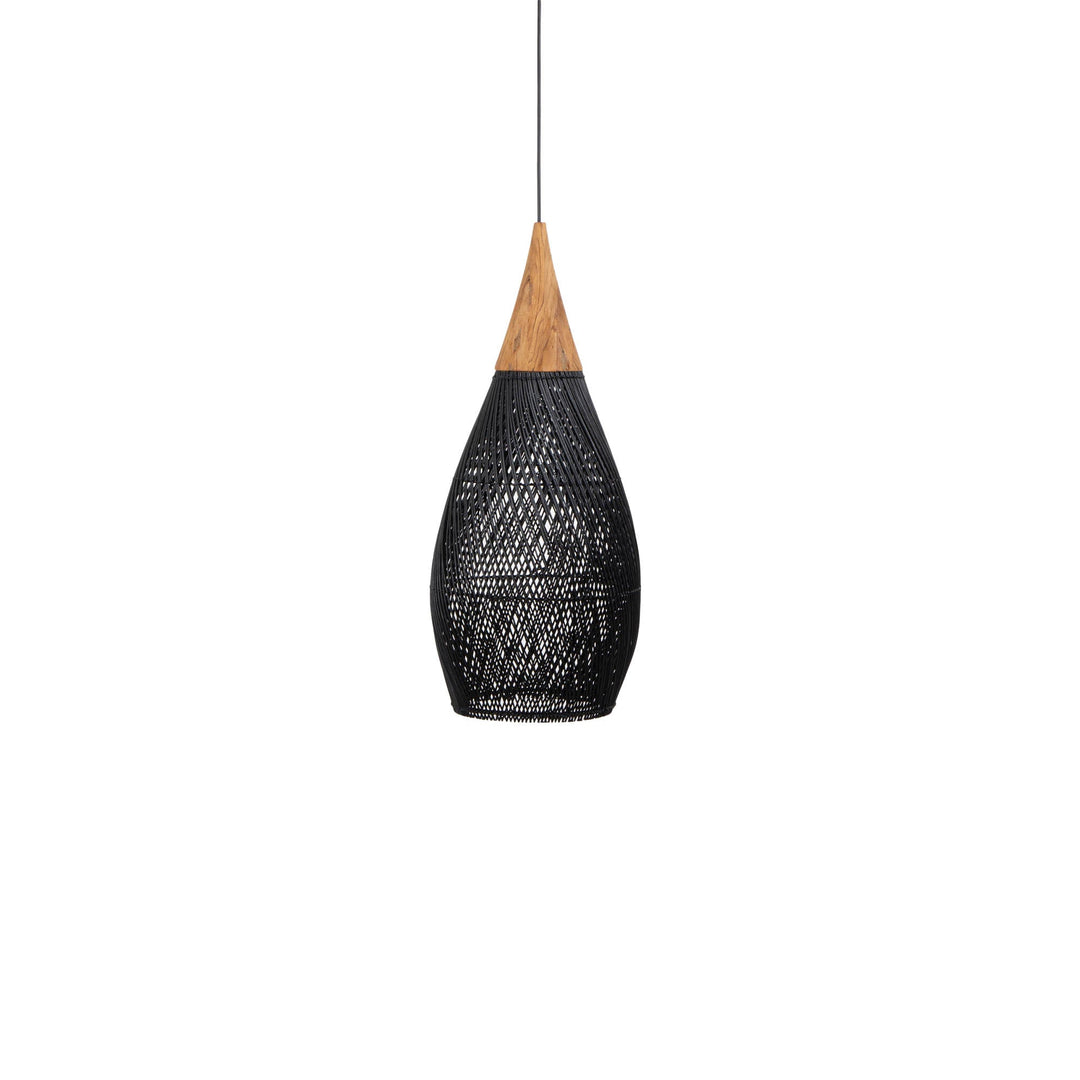 D-Bodhi Horn Pendant Large in Black - Whats New Furniture Portland
