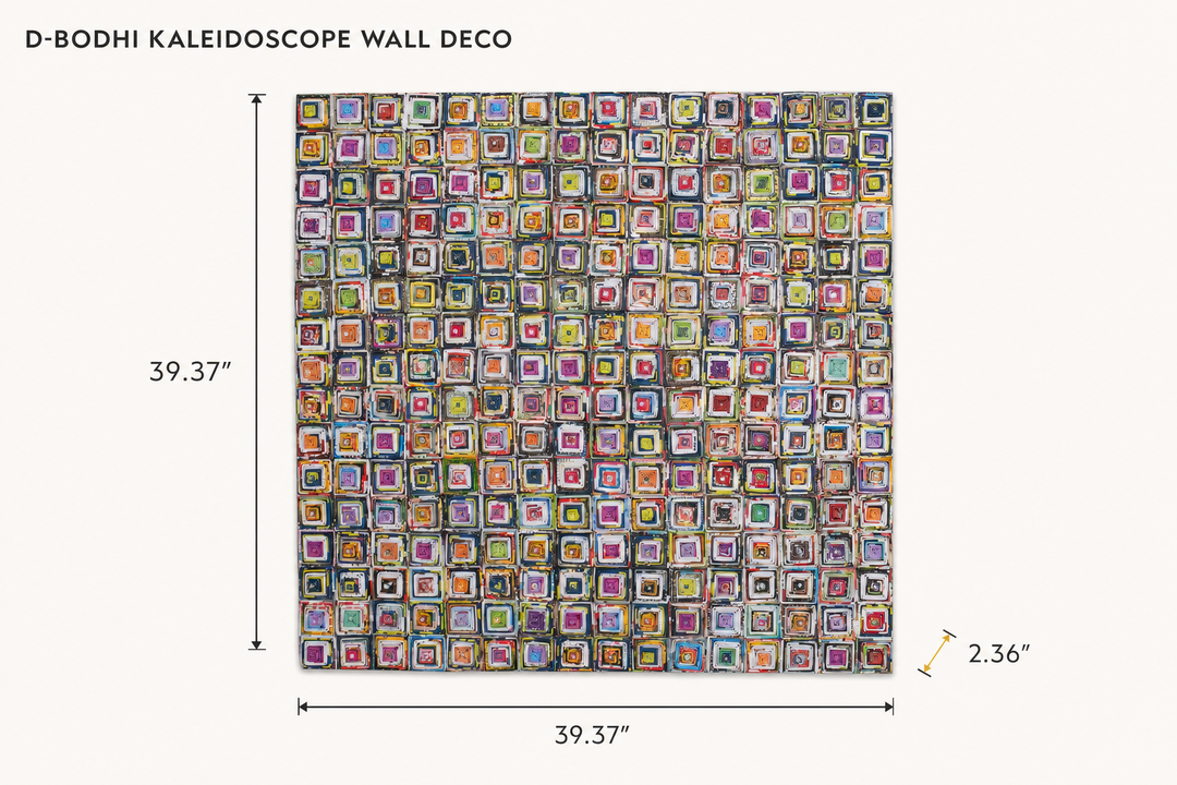 D-Bodhi Kaleidoscope Wall Deco dimensions - What&