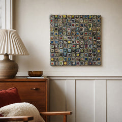 D-Bodhi Kaleidoscope Wall Deco styled in Portland AlbertArts foursquare living room - Whats New Furniture