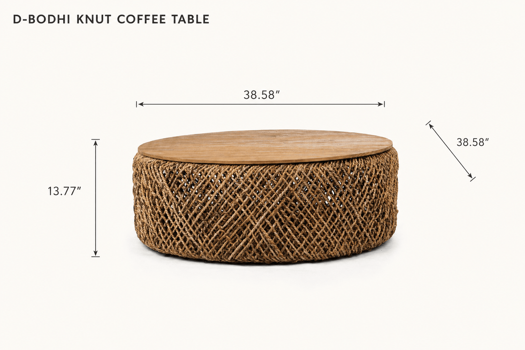 D-Bodhi Knut Coffee Table dimensions - What&
