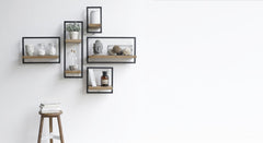 D-Bodhi Metal Frame Wall Box - Natural - Type B (1/box) - Whats New Furniture Portland OR