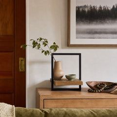 D-Bodhi Metal Frame Wall Box Type B in Natural styled in Portland Sellwood cottage living room - Whats New Furniture
