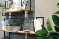 D-Bodhi Metal Frame Wall Box - Natural - Type E (1/box) - Whats New Furniture Portland OR
