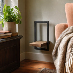 D-Bodhi Metal Frame Wall Box Type E in Natural styled in Portland Laurelhurst Tudor cottage living room - Whats New Furniture
