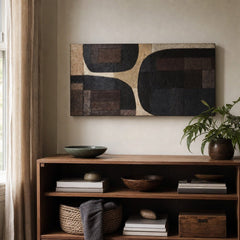 D-Bodhi New Dawn Confect Wall Art styled in Portland Sellwood cottage living room - Whats New Furniture