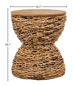 D - BODHI REBANA SIDE TABLE - ALTO - What&